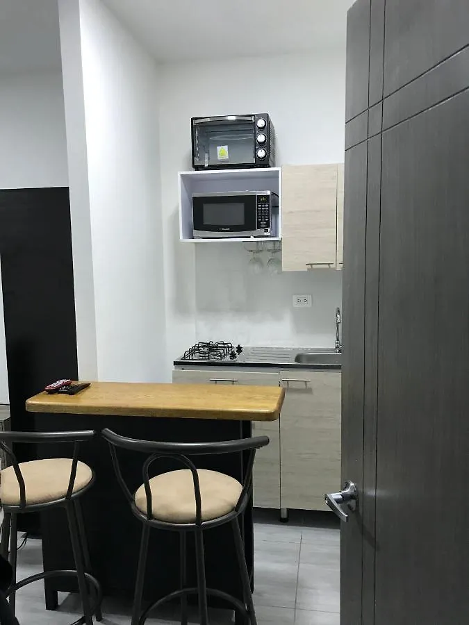 Aparta estudio amoblado Medellin, San joaquin 0*,  Colombia